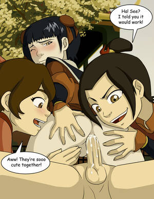 Avatar Azula Porn - Rule 34 - 1boy 3girls anal avatar the last airbender azula blush brother  and sister clothed sex clothing cum dialogue dialogue bubble english text  female fire nation girl on top human implied