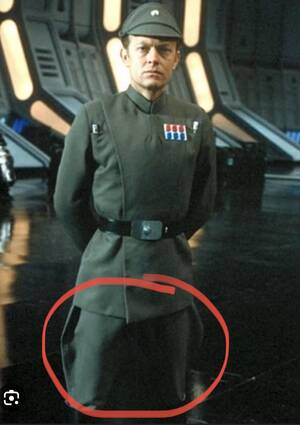 Nazi Uniform Porn Drawings - What is up with the imperial uniform and baggy pants? : r/StarWars