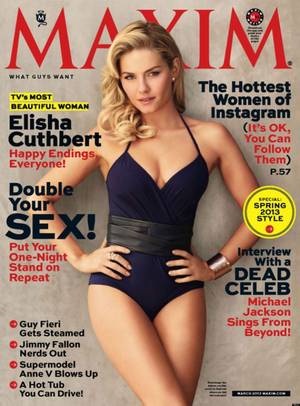 Elisha Cuthbert Porn Career - Elisha Cuthbert's Hot Maxim Cover: 'Happy Endings' Actress Rocks Sexy  Vintage Swimsuit (PHOTO) | HuffPost