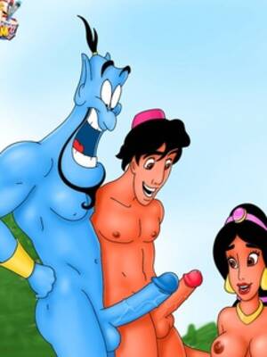 Jasmine Captions - Jasmine from porn Aladdin ready for two cocks and - Silver Cartoon