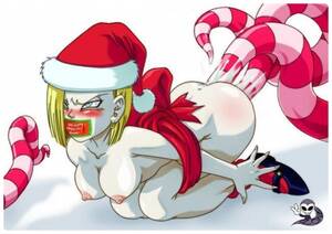 dragonball z double penetration - Getting double penetrated by candy tentacles is very far from Android 18's  idea of New year partyâ€¦ â€“ Dragonball Hentai