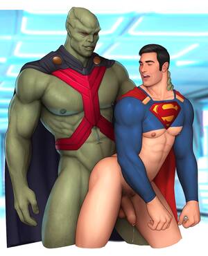 Justice League Gay Porn - Rule34 - If it exists, there is porn of it / drawnpr0n, martian manhunter,  superman / 3357614