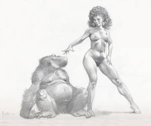 frank frazetta erotica - 