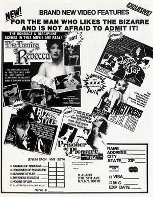 Cops Office 80s Porn Vhs - Avon Films, Part 6: Cat and Mouse - How the U.S. Government pursued Avon  Filmsâ€¦ and ended up with Traci Lords - The Rialto Report