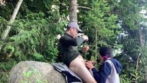 forest sex amateurs - PornReal Nerdy Girl Forest Amateur Sex Big Cock Part1 Porn Video