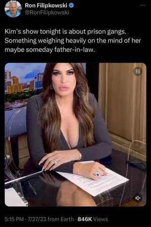 big black booty fuck xvideos - Kim Guilfoyle concerned about â€œPrison Gangsâ€â€¦. : r/WhitePeopleTwitter