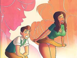 bad ass chick cartoon porn - Car sex action with a busty chick in these badass sex comics