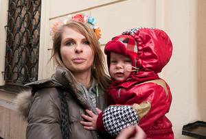 Czech Family Porn - Anastasiya Hagen, photo: Alexei Ponomarev After arriving in the Czech  Republic the family ...