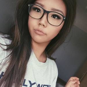 Asian Cute Glasses - Cute and sexy #asiangirls #asian #followme #sexy #F4F #adult #