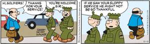 Beetle Bailey Sarge Porn - â€œSeeing Beetle Bailey's big smug smile as Sarge mutters about his 'sloppy  service' is the filthiest gay porn ...