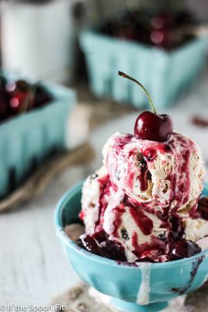 Cherry Tricks Porn Movie - roasted cherry and bourbon sundae sauce