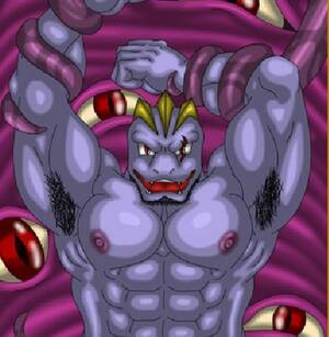 Furry Porn Buff Monster - Muscle Pokemon Tentacle Gay Animation Game - Gaymes