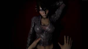 3d Leather Porn - ... Morrigan Is Wearing Full Leather Just For You DarkDreams cgigirl vr porn  video vrporn.com