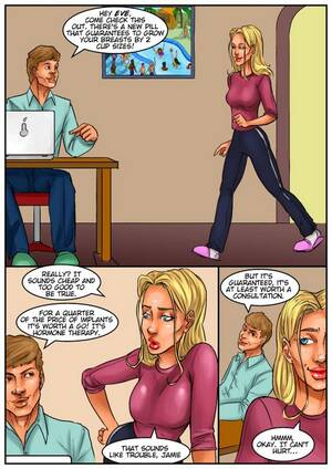Boobs Sex Cartoon Comic - The Boob Job 1 comic porn | HD Porn Comics
