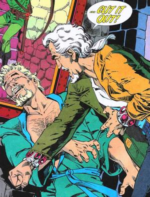 Green Arrow Porn - ... and tracks down the guy responsible: Oliver Queen, the Green Arrow.  Morgan tells Queen that he's pissed a lot of people off and offers some  advice: