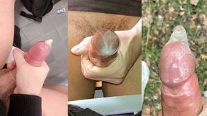 interracial cum filled condoms - Collecting own Cum in Condoms and Pouring it on my Body - Pornhub.com