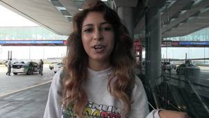 Before She Was A Porn Star - Porn Star Sarai Before She Was Famous - Airport Interview With G.Va'Ree  Studios