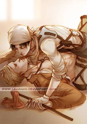 Erwin X Levi Attack On Titan Gay Porn - Erwin x Levi