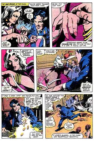 Clea Doctor Strange - Seemingly from out of nowhere, Clea pulls a dark, angry and accusational  mood from her bag. Much like many \