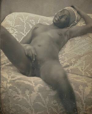 1800s vintage nudes ebony - Superb Antique Victorian Nude Black Negress Detail - Vintage Porn |  MOTHERLESS.COM â„¢