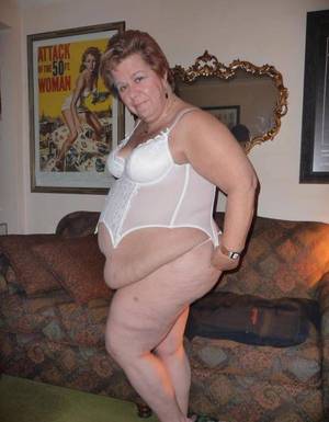 bbw mature granny lingerie - Mature BBW