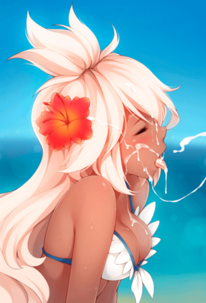 free hentai facial - Summertime facial (kerasu) free hentai porno, xxx comics, rule34 nude art  at HentaiLib.net