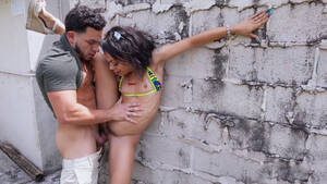 anal small xxx - Babe with small boobs tempts man into XXX anal nailing by pickup truck |  AREA51.PORN