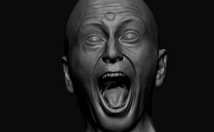 1980 Porn Ebony Jenny Morgan - 3D model based on a scan of the stunt performer ...