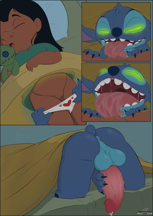 Leo And Stitch Porn - Lilo's Un / Fortunate Tale porn comic - the best cartoon porn comics, Rule  34 | MULT34