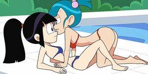 Dragon Ball Z Chichi Lesbian Porn - Lesbian Bulma and ChiChi - Dragonball - Tnaflix.com