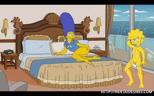 naked simpsons marge porn lisa - Simpson Porn Comics â€“ Marge fucks Lisa 4 â€“ Simpsons Hentai