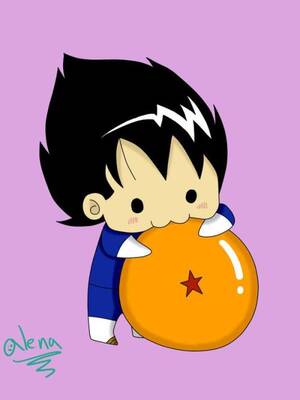 Cute Chibi Porn - fierybiscuts: Chibi Vegeta is so adorable Tumblr Porn