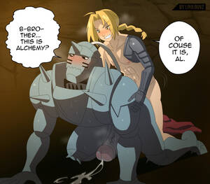 Albino Elric Gay Porn - Rule 34 - 2boys abs all fours alphonse elric anal anal penetration anal sex  armor blonde hair blush cum cum on ground dialogue doggy style duo edward  elric english text erection fullmetal