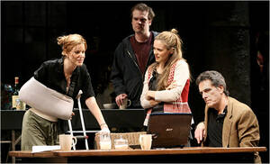 Anna Gunn Porn - At Geffen Playhouse, Iraq's Toll on Journalists - The New York Times