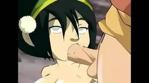 famous toons sucking - Horny cartoon teen babe Toph sucks a huge cock - XVIDEOS.COM