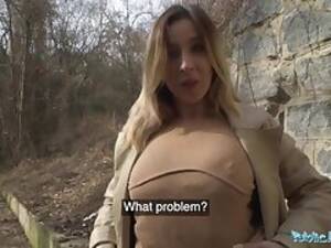 natural public boobs - Public Agent MILF with dazzling big natural boobs gets creampied on Porn  Hub Live