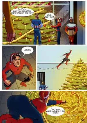 Avengers Porn Comics - Yaoi porn comics The Avengers â€“ Christmas special