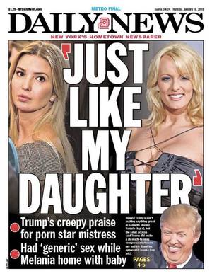 Bowser Porn Trump Clinton - djt ivanka stormy daniels nydaily news