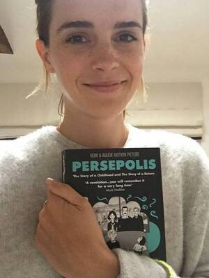 Emma Watson Porn Caption Teacher - Emma Watson Interviews Persepolis Author Marjane Satrapi | Vogue
