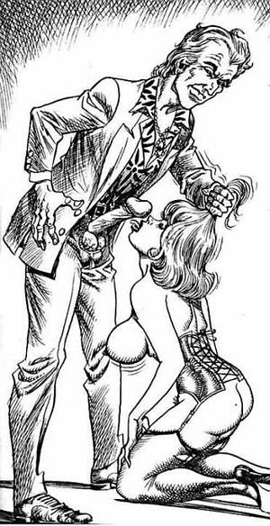 erotic blowjob cartoons - submissive blowjob cartoon by bill ward