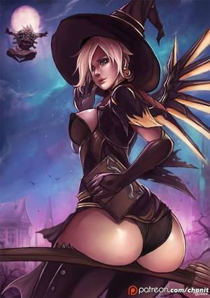 hot black witches - PT: Mercy witch by kachima