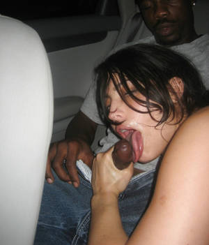Best Interracial Blowjob - Car Interracial Blowjob Photo