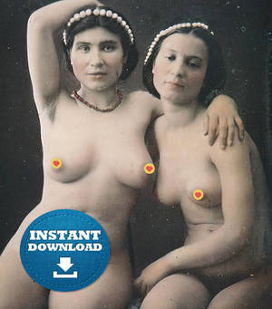 high resolution vintage nudes - Digital Erotic Vintage Photography 1800, Erotic Print. Naked woman, High  resolution, Large nude art, female,mature,printable,vintage print