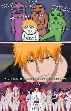 Bleach Anime Porn Pics Moving - At least we have the best girls in all of anime! : r/bleach