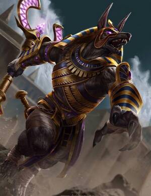 Female Anubis Egyptian God Porn - Anubis doesn't get enough attention here. What do you expect from him? :  r/ShuumatsuNoValkyrie