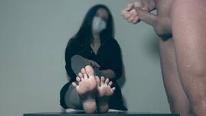 cfnm cum on foot - Jerk off in Front of Girlfriend with Cum on Feet CFNM - Pornhub.com