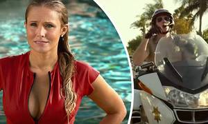 Mila Kunis Kristen Bell Fake Porn - Dax Shepard clashed with Kristen Bell over her CLEAVAGE | Daily Mail Online