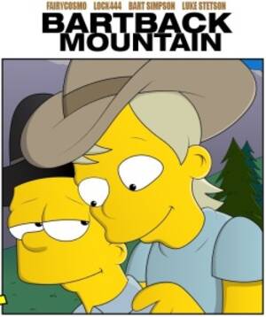 Bart Simpson Gay Porn - Bartback Mountain - IMHentai