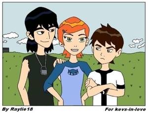 Humangasour Gwen Tennyson Ben 10 Porn - Ben, Gwen and Kevin