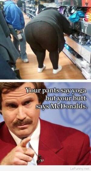 funny yoga - Yoga Pants Funny Quotes. QuotesGram